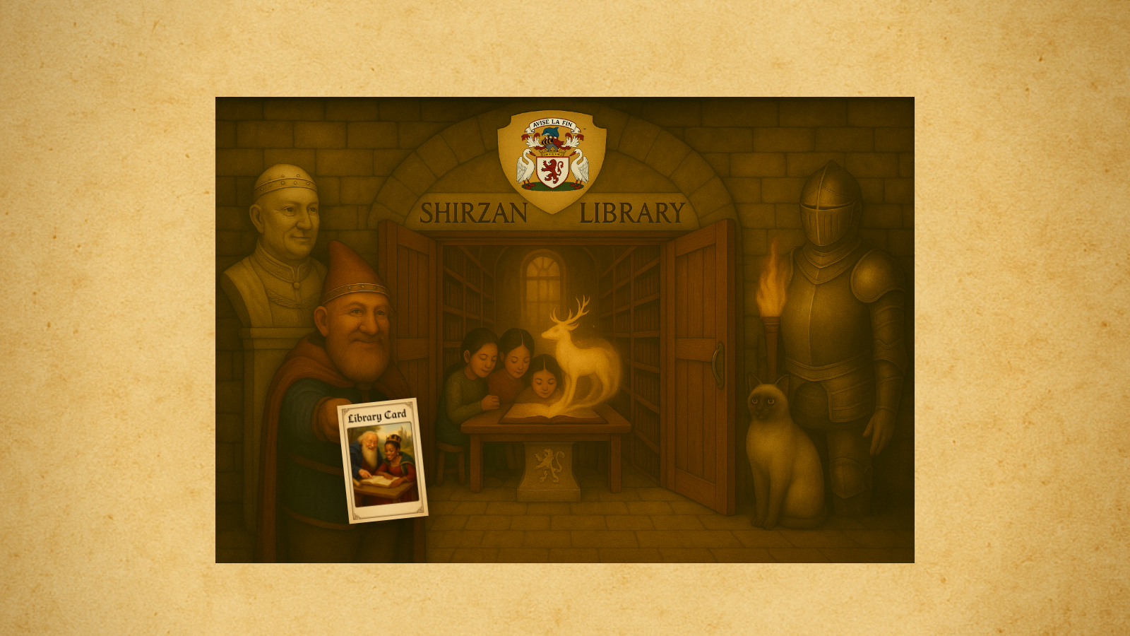 Shirzan Library Doorway